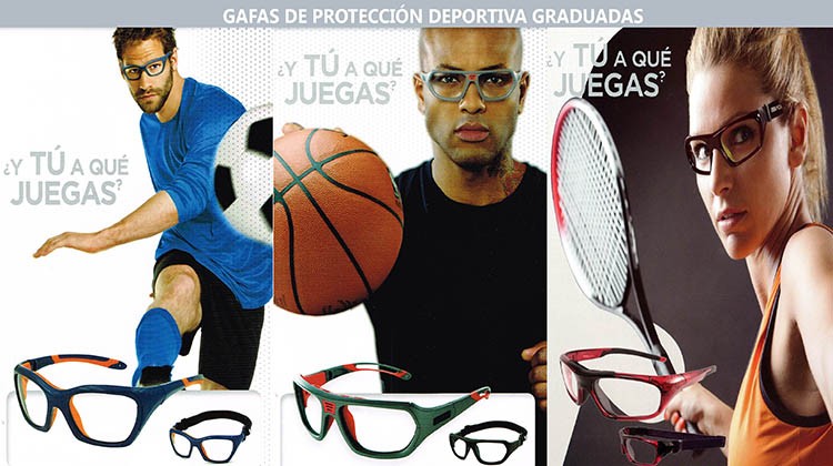 Gafas de protección deportivas graduadas